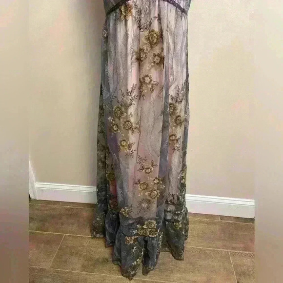 NWT Sundance Embroidered Lace “Cardinal Dress” Medium - Picture 3 of 14